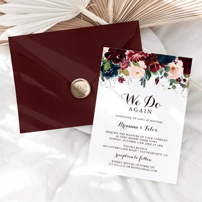 Invitación Acuarela Ilustrada De Nuevo Vocamos Renovación (Subido por el creador)