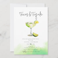 Acuarela Margarita Lime Bridal Shower