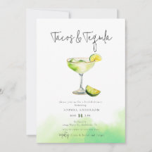 Acuarela Margarita Lime Bridal Shower