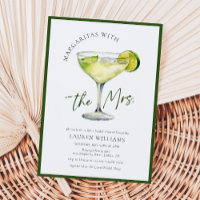 Acuarela Margarita Lime Bridal Shower
