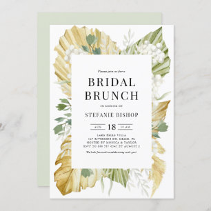 Invitación Acuarela Palm Seca Sale Brunéi Nodal Verano