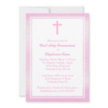 Acuarela rosa de la comunión