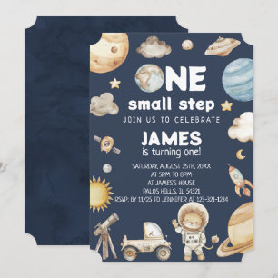 Invitación Acuarela Un pequeño espacio paso Animales Cumpleañ