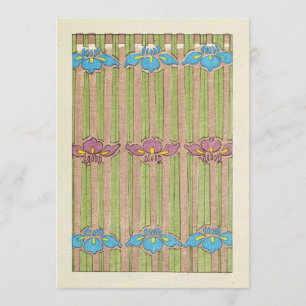 Invitación Acuarela vintage de flores