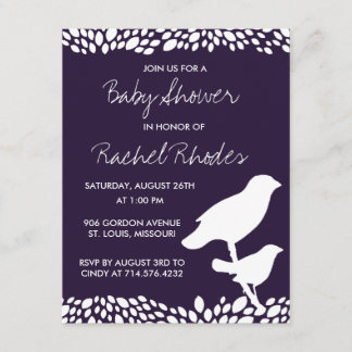 Invitación adaptable de Baby Shower de la