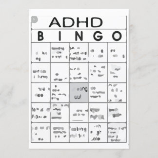 INVITACIÓN ADHD FUNNY