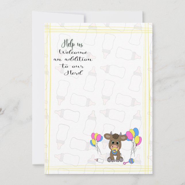 Invitación adición de rebaño (Anverso)