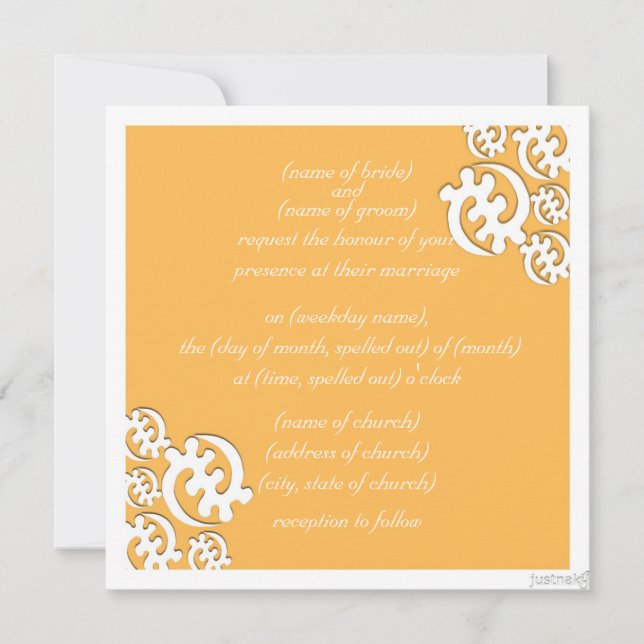 Invitación adinkra gye nyame (excepto Dios) cera de abejas (Anverso)