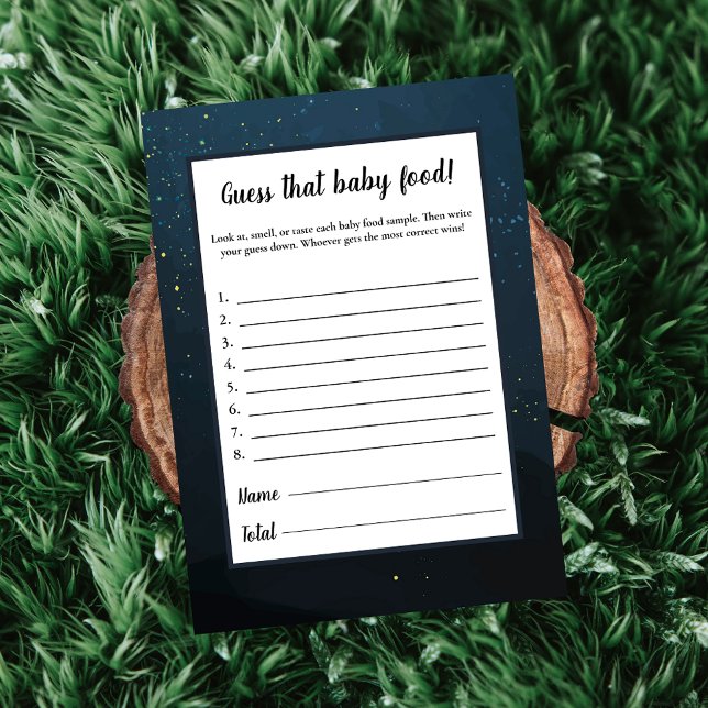 Invitación Adivina El Juego De Baby Shower De La Comida Para  (Subido por el creador)