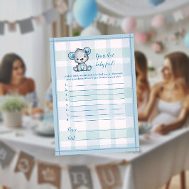 Invitación Adivina La Comida Para Bebés Juego De Shower De Os