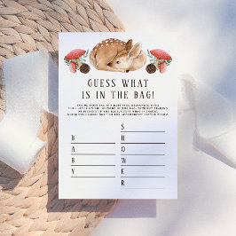 Invitación Adivina Qué Hay En El Juego De Ducha Bag Baby Seck