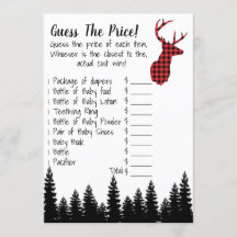 Adivinen El Juego De Baby Shower Precio