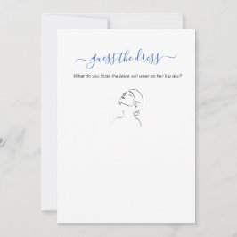 Invitación Adivinen el juego de ducha de novias mediterráneas