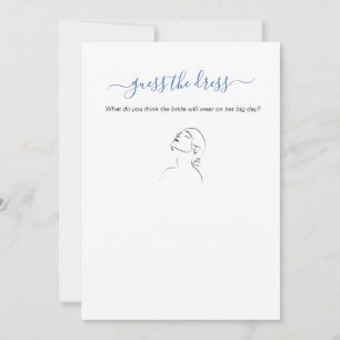 Invitación Adivinen el juego de ducha de novias mediterráneas