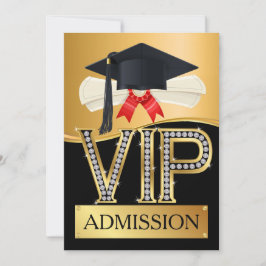 Invitación Admisión VIP de GRADUACIÓN