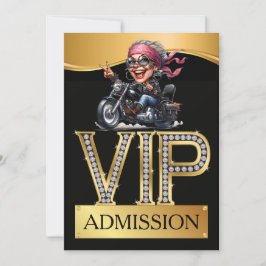 Invitación Admisión VIP del FIESTA BIKER