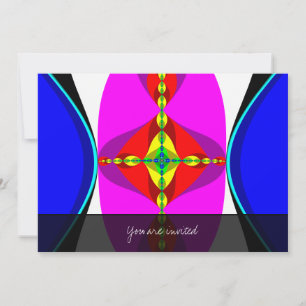 Invitación ADN - Arte fractal