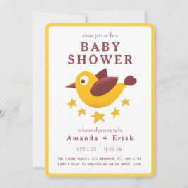 Invitación Adorable Baby Shower Invitation