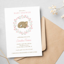 Adorable Fawn Baby Shower