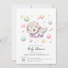 Adorable Fun Dinosaur Baby Shower