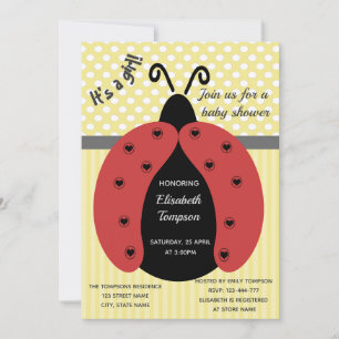 Invitación Adorable lindo personalizado ladrador bebé ducha