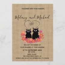 Adorables personalizados florales divertidos gatos