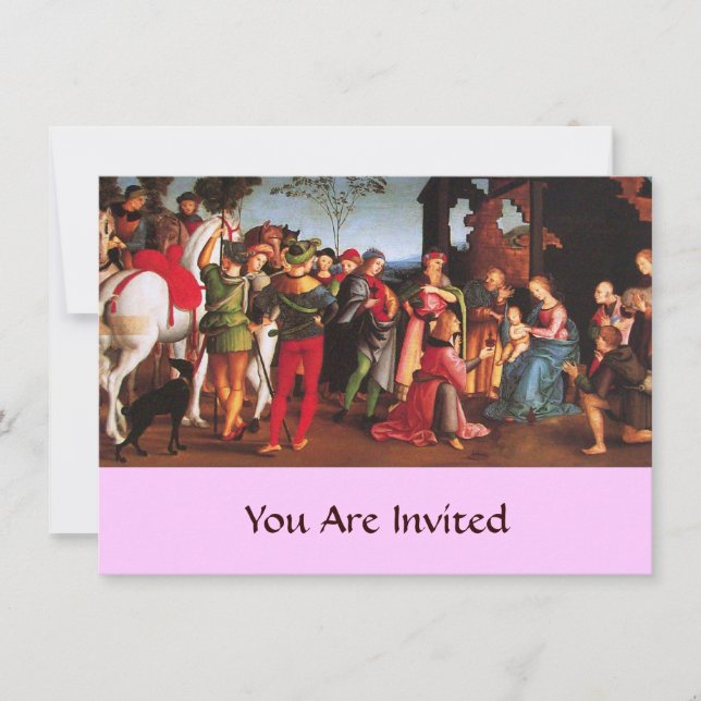 INVITACIÓN ADORACIÓN DE LOS MAGOS (Anverso)