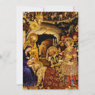 Invitación Adoración de los Magos de Gentile da Fabriano