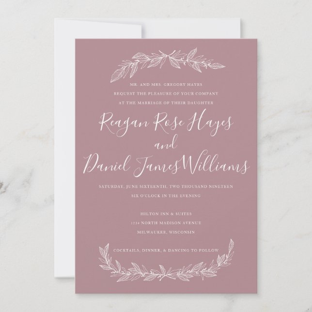 Invitación adoración floral (Anverso)