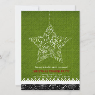 Invitación Adorno de Navidad