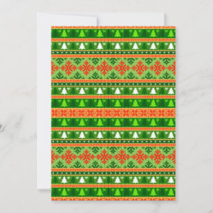 INVITACIÓN ADORNOS VERDES BLANCOS ROJOS PARA ÁRBOL DE NAVIDAD