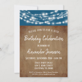 Invitación Adulto Adulto por la fiesta de cumpleaños de las l