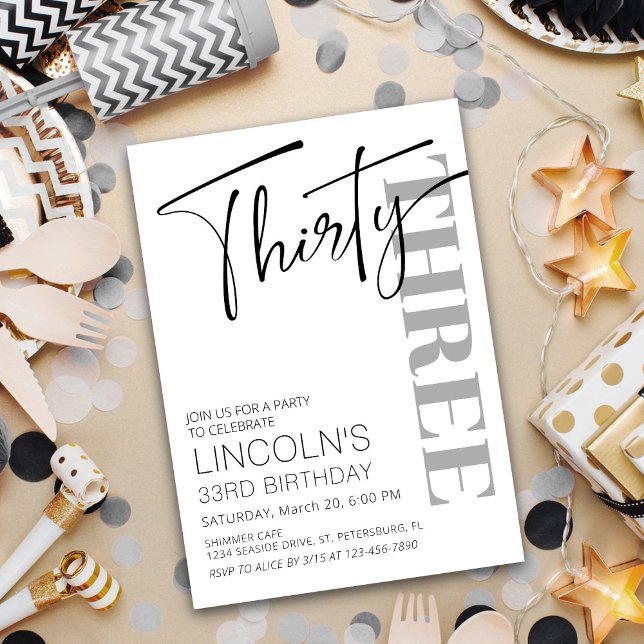 Invitación Adultos Cumpleaños 31 32 33 34 35 36 37 38 39 (Subido por el creador)