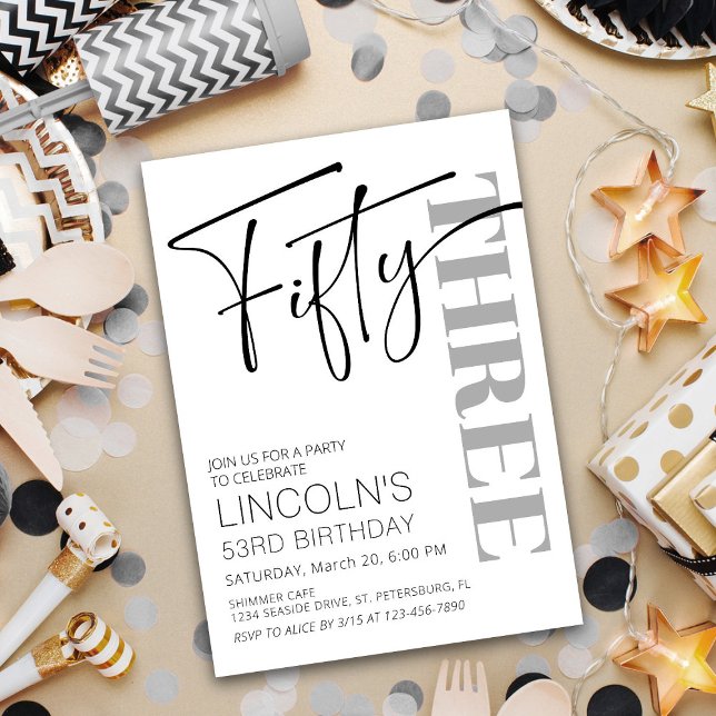 Invitación Adultos Cumpleaños 51 52 53 54 55 56 57 58 59 (Subido por el creador)