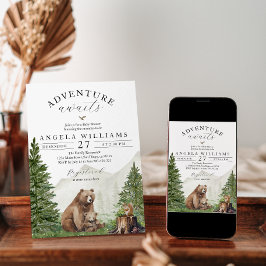 Invitación Adventure Awath Gender Neutral Baby Shower