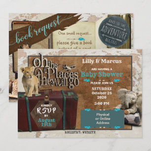 Invitación Adventure Baby Shower Invita