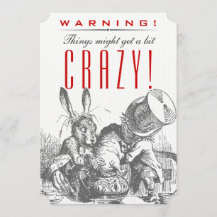 Invitación ¡ADVERTENCIA! ¡Las cosas pudieron conseguir un