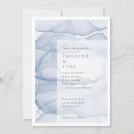 Invitación aérea y ligera a la boda