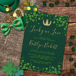 Invitación Afortunada en el amor por San Patricio