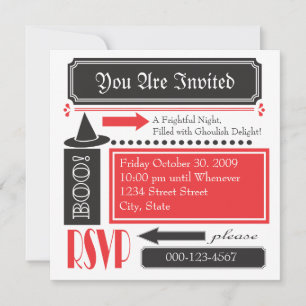 Invitación Afortunadamente Delicioso