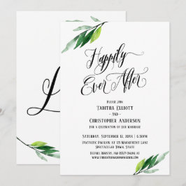 Invitación Afortunadamente Después De Elaborar Un Guión Verde