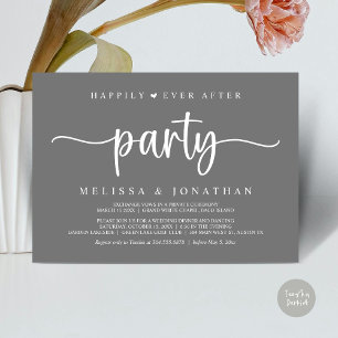 Invitación Afortunadamente Después De Un fiesta, Las Cadenas