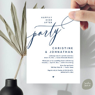 Invitación Afortunadamente Después De Una Cena Fiesta, Modern
