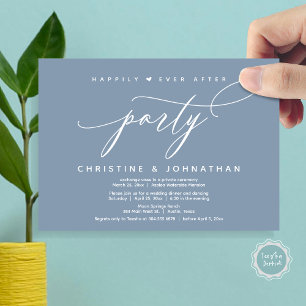 Invitación Afortunadamente Después De Una Cena Fiesta, Modern