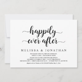 Invitación Afortunadamente Después, Rústica Fila, Emocionante