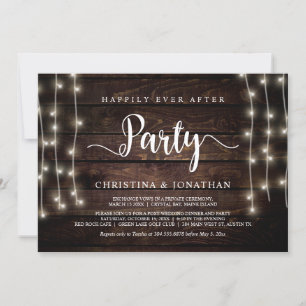 Invitación Afortunadamente Siempre Después De Un fiesta, La I