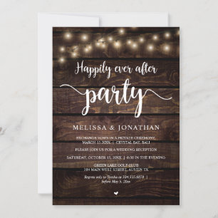 Invitación Afortunadamente Siempre Después Del Fiesta, La Rec