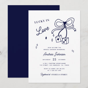 Invitación Afortunado por amar El Casino de Las Vegas Casino