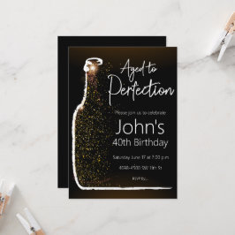Invitación Aged to Perfection