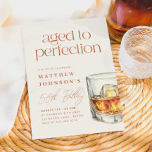 Aged to Perfection Whiskey Birthday